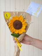 Ramito girasol tejido