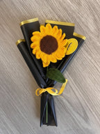 Ramito girasol tejido