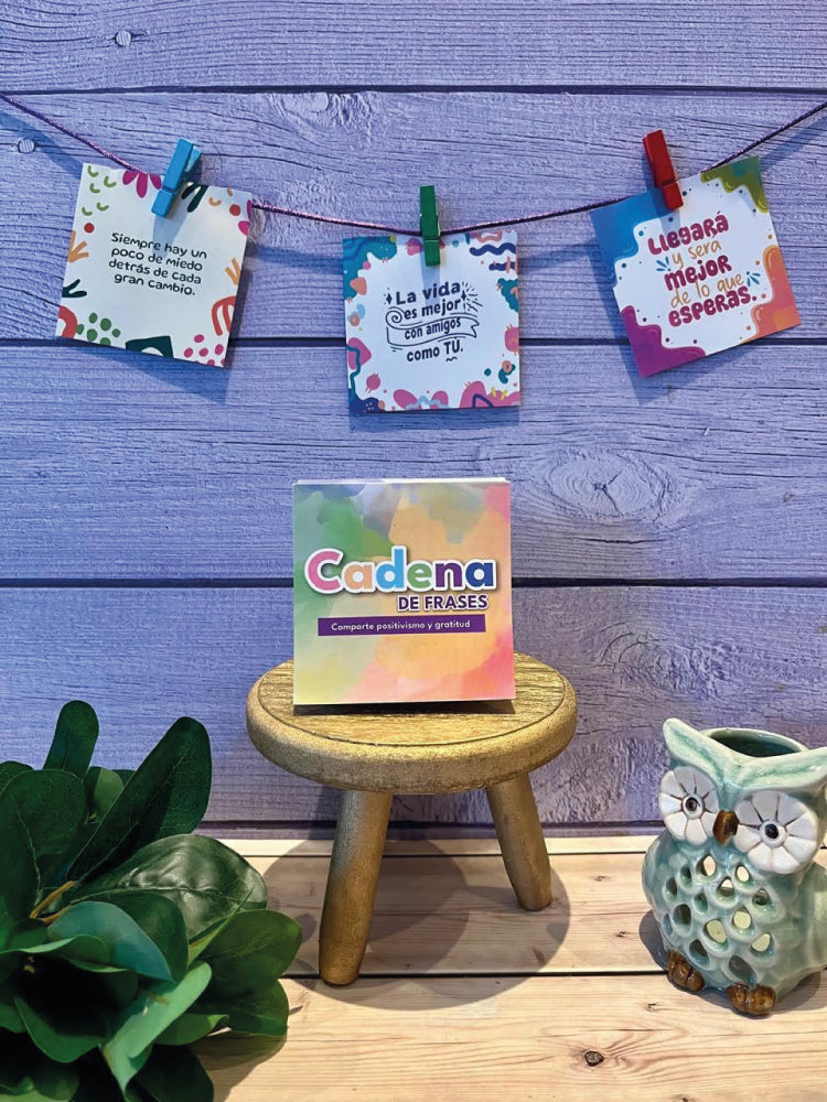 Block de Notas - Cadena de frases