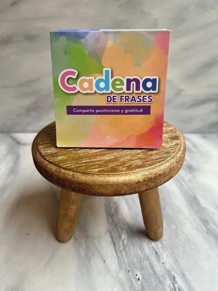 Block de Notas - Cadena de frases