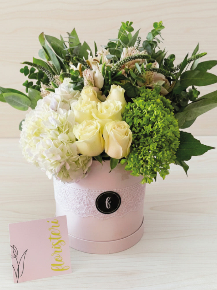 Box Mix Floral Blanco