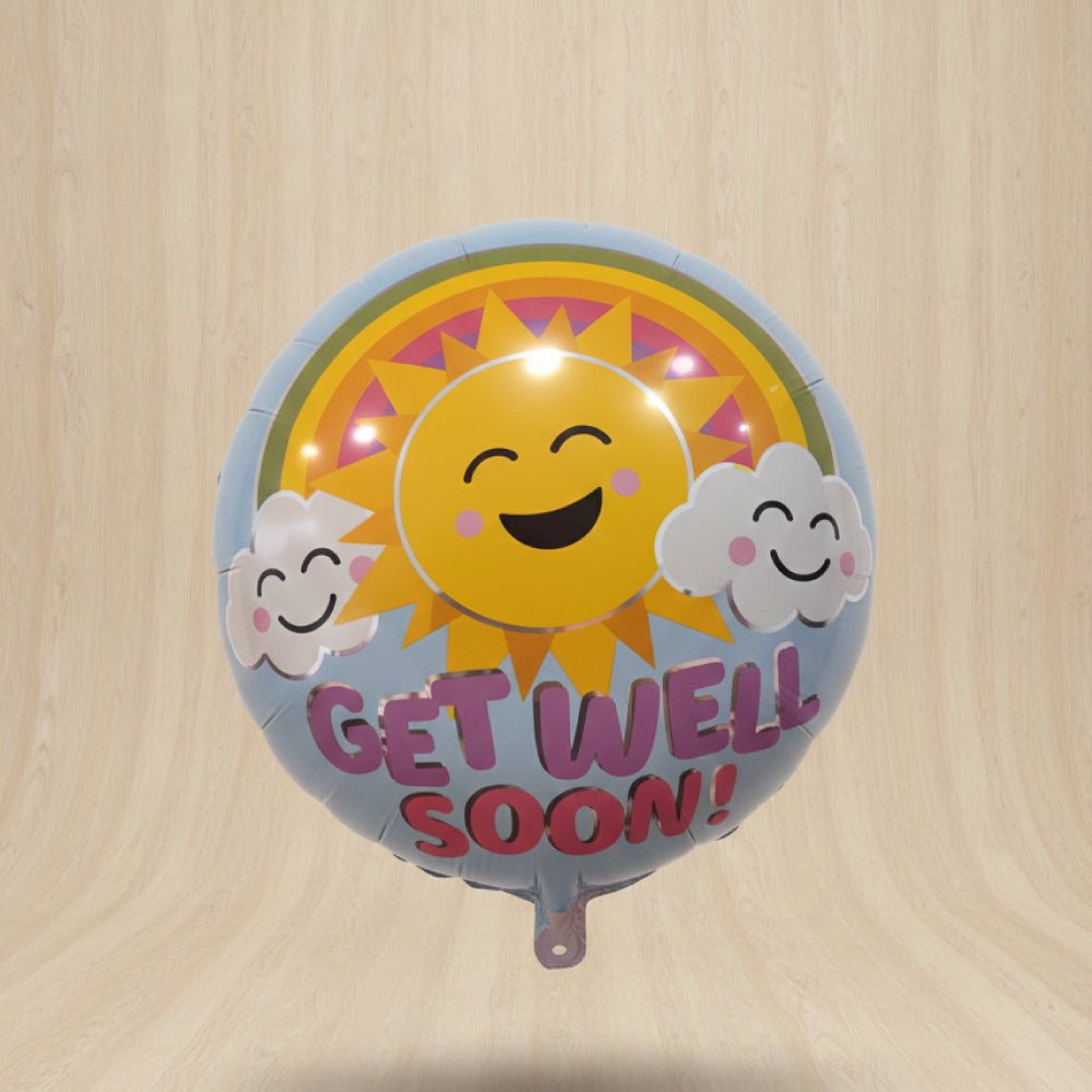 Globo Get well soon arcoiris