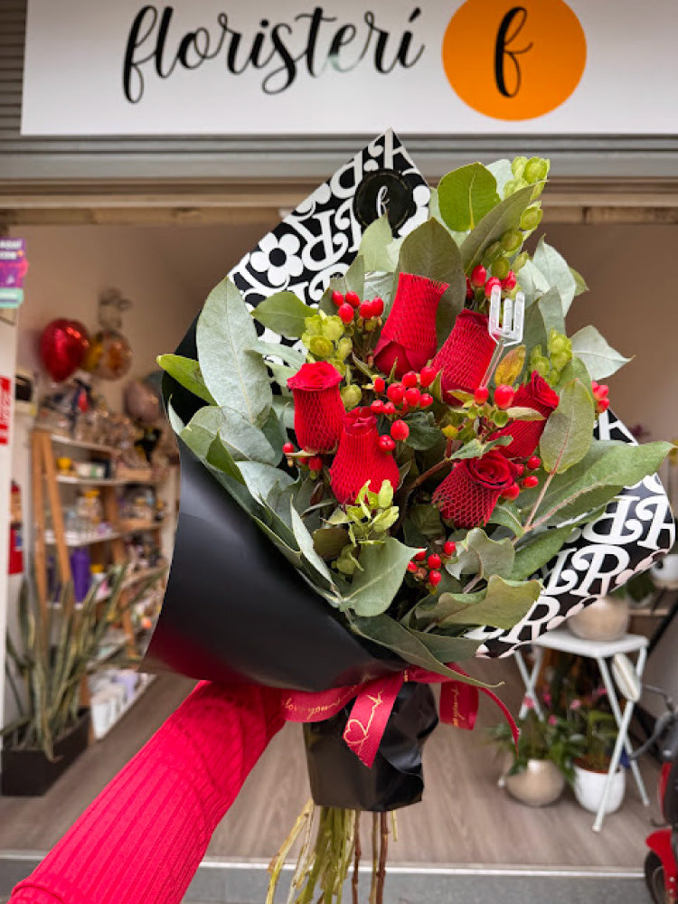 Ramo de Rosas Amore x6