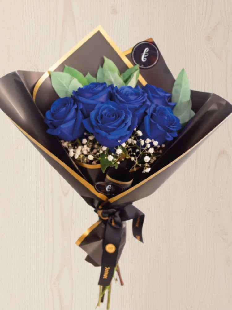 Ramo de Rosas x6 azul