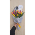 Ramo de Tulipanes Multicolor x15