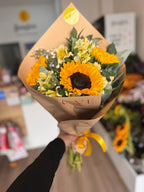Ramo shine girasoles x3