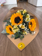 Ramo shine girasoles x3